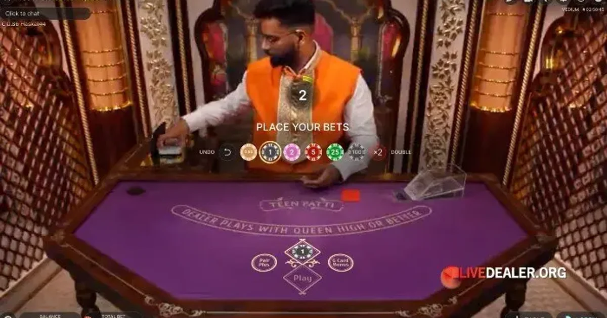 Live Teen Patti Rules and Side Bet House Advantage Guide